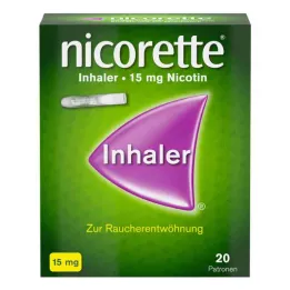 NICORETTE Inhalator 15 mg, 20 stk