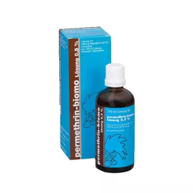 PERMETHRIN-BIOMO Løsning 0,5 %, 100 ml PERMETHRIN-BIOMO Løsning 0,5 %, 100 ml