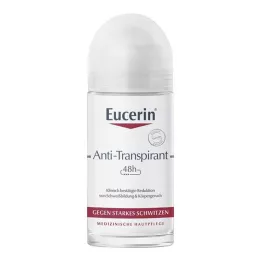 EUCERIN Deodorant Antiperspirant Roll-on 48 timer, 50 ml