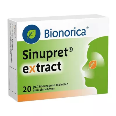 Sinupret eXtract tabletter, 20 stk