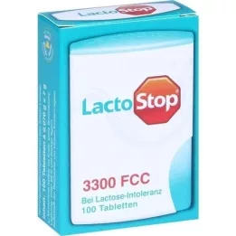 LACTOSTOP 3 300 FCC Klikkdispenser for tabletter, 100 stk