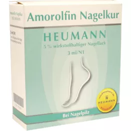 AMOROLFIN Neglekur Heumann 5% neglelakk, 3 ml