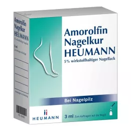 AMOROLFIN Neglekur Heumann 5% neglelakk, 3 ml