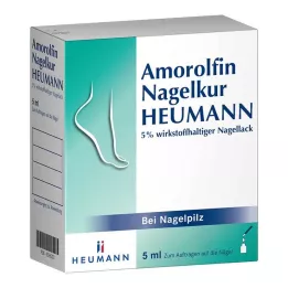 AMOROLFIN Neglekur Heumann 5% neglelakk, 5 ml