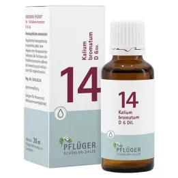 Biokjemi Pflueger 14 kaliumbromat.D 6 dråper, 30 ml