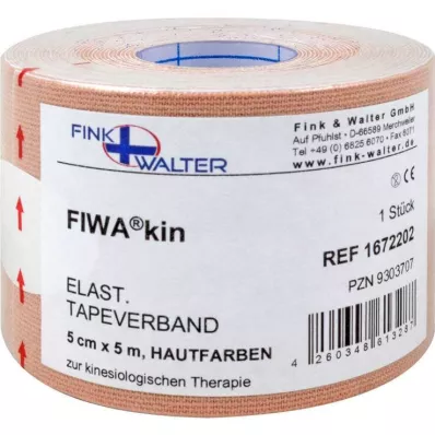 TAPE strikk 5 cmx5 m hudfarget, 1 stk