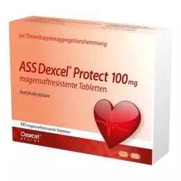 ASS Dexcel Protect 100 mg enterotabletter, 100 stk