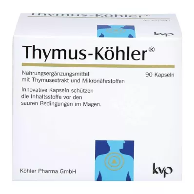 Thymus Köhler kapsler, 90 stk Thymus Köhler kapsler, 90 stk