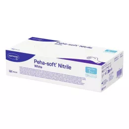 PEHA-SOFT nitril hvit Unt.Hands.unsteril pf S, 100 St