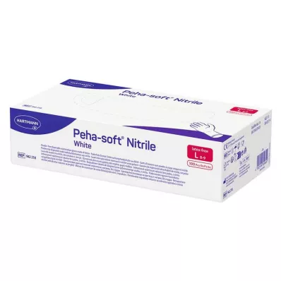 PEHA-SOFT nitril hvit Unt.Hands.unsteril pf L, 100 St PEHA-SOFT nitril hvit Unt.Hands.unsteril pf L, 100 St