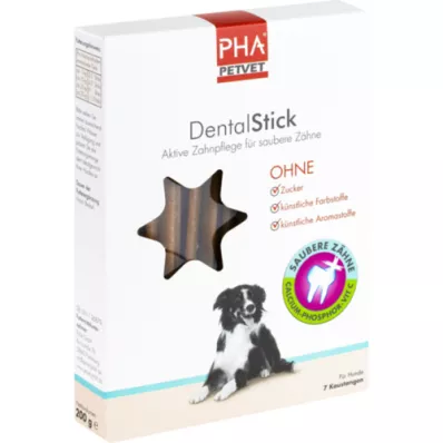 PHA DentalStick for hunder, 7 stk