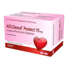ASS Dexcel Protect 75 mg enterotabletter, 100 stk