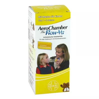 AEROCHAMBER med maske for barn 1-5 år, 1 stk AEROCHAMBER med maske for barn 1-5 år, 1 stk