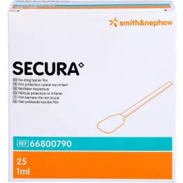 SECURA Ikke-irriterende hudbeskyttelsesapplikator, 25X1 ml