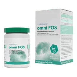 LACTOBACT omni FOS enterokapsler, 60 stk