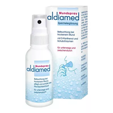 Aldiamed munnspray som supplement til spytt, 50 ml Aldiamed munnspray som supplement til spytt, 50 ml
