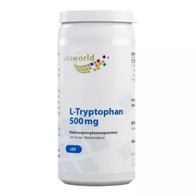 L-TRYPTOPHAN 500 mg kapsler, 60 stk L-TRYPTOPHAN 500 mg kapsler, 60 stk