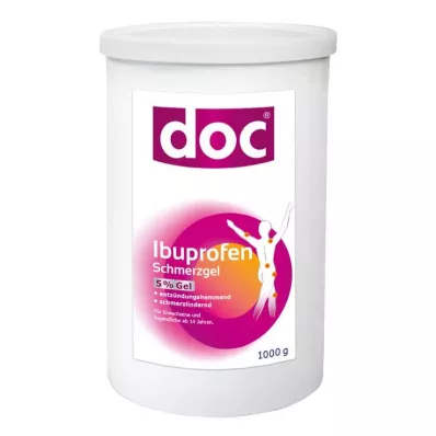 DOC IBUPROFEN Dispenserpatron for smertegel 5 %, 1 kg