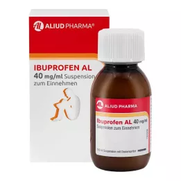 IBUPROFEN AL 40 mg/ml Oral suspensjon, 100 ml