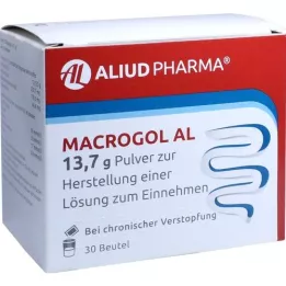 MACROGOL AL 13,7 g Oralt preparat, 30 stk