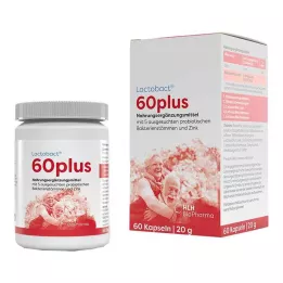 LACTOBACT 60plus enterokapsler, 60 stk