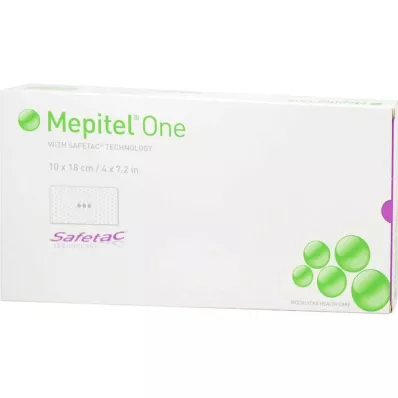 MEPITEL En 10x18 cm silikonnettbandasje, 10 stk