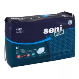 SENI Mann inkontinensbind ekstra, 15 stk
