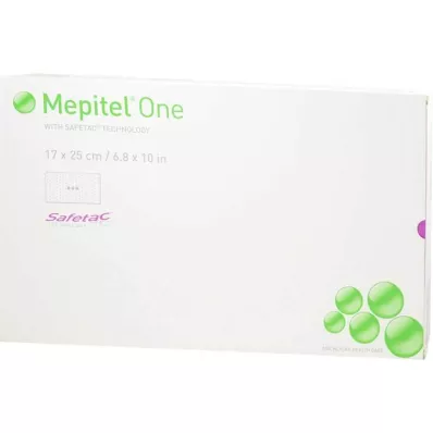 MEPITEL En 17x25 cm bandasje av silikonnett, 5 stk MEPITEL En 17x25 cm bandasje av silikonnett, 5 stk