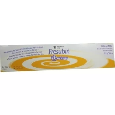 FRESUBIN YOcreme Aprikos Fersken, 4X125 g