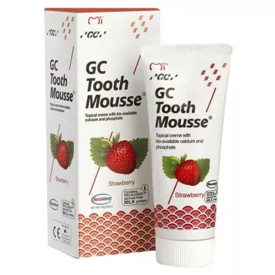 GC Tannmousse Jordbær, 40 g