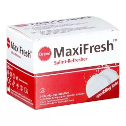 MAXIFRESH Rengjøringstabletter, 24 stk