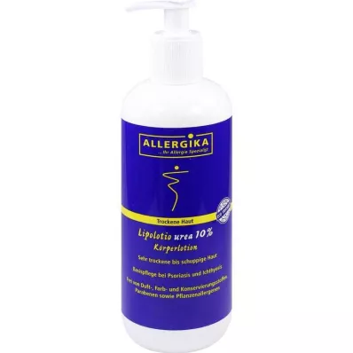 Allergisk Lipolotio urea 10 %, 500 ml Allergisk Lipolotio urea 10 %, 500 ml