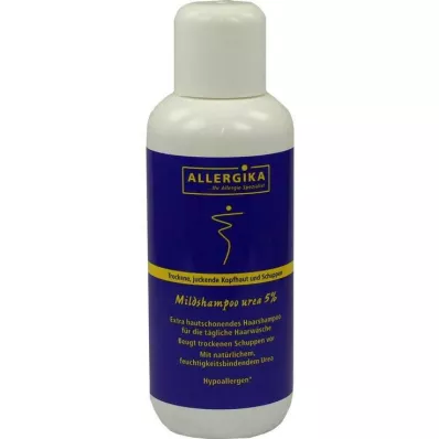 Allergisk mild sjampo urea 5 %, 200 ml