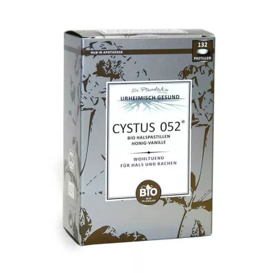 CYSTUS 052 Økologiske halspastiller honning-vanilje, 132 stk CYSTUS 052 Økologiske halspastiller honning-vanilje, 132 stk