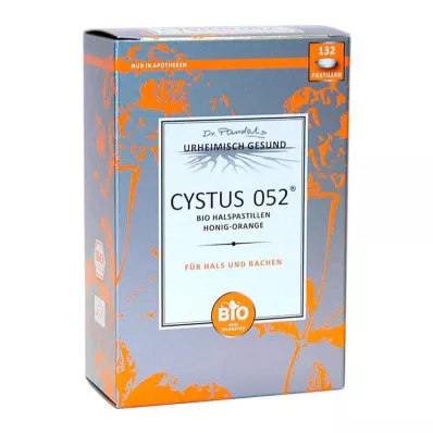 Cystus 052 Økologiske halspastiller Honningappelsin, 132 stk Cystus 052 Økologiske halspastiller Honningappelsin, 132 stk