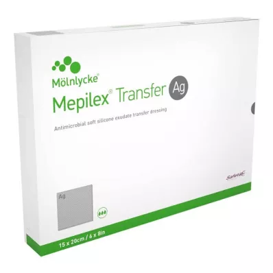 Mepilex Transfer Ag skumdressing 15x20cm, 10 stk Mepilex Transfer Ag skumdressing 15x20cm, 10 stk