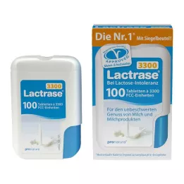 LACTRASE 3 300 FCC Tabletter i klikkdispenser, 100 stk