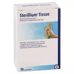 STERILLIUM Papirlommetørkle, 10 stk