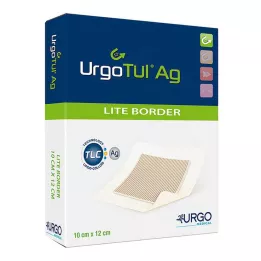 URGOTÜL Ag Lite Border 10x12 cm bandasje, 10 stk