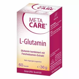 META-CARE L-Glutamin kapsler, 60 kapsler
