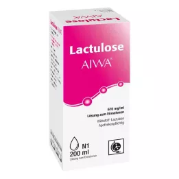 Laktulose AIWA 670 mg/ml mikstur, 200 ml