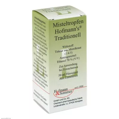 MISTEL-TROPFEN Hofmanns tradisjonell, 50 ml MISTEL-TROPFEN Hofmanns tradisjonell, 50 ml