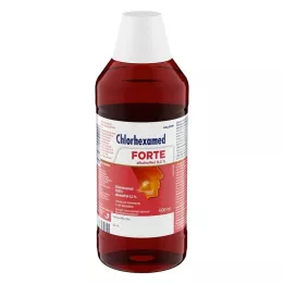 CHLORHEXAMED FORTE alkoholfri 0,2 % oppløsning, 600 ml