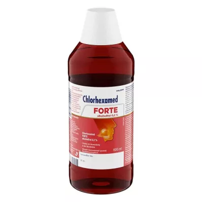 CHLORHEXAMED FORTE alkoholfri 0,2 % oppløsning, 600 ml