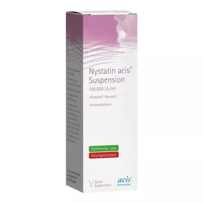 NYSTATIN acis-suspensjon, 50 ml
