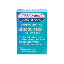 TESTAMED GlucoCheck Advance kontrolløsning, 4 ml