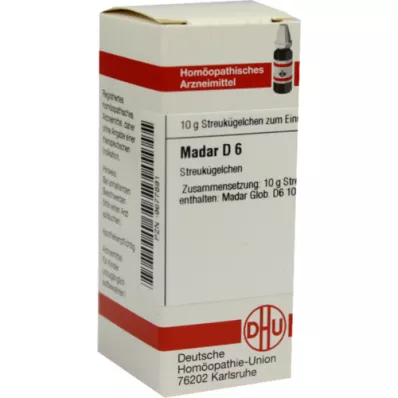 MADAR D 6 globuli, 10 g