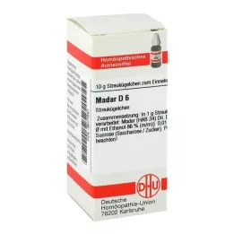 MADAR D 6 globuli, 10 g