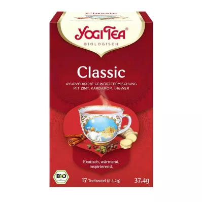 YOGI TEA Klassisk tefilterpose, 17X2,2 g YOGI TEA Klassisk tefilterpose, 17X2,2 g
