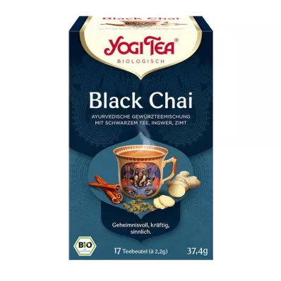 YOGI TEA Svart Chai organisk filterpose, 17X2,2 g YOGI TEA Svart Chai organisk filterpose, 17X2,2 g